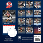 2024 NRL Sydney Roosters Calendar alternate 3