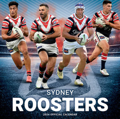 2024 NRL Sydney Roosters Calendar cover