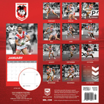 2024 NRL St George Illawarra Dragons Calendar alternate 3