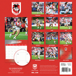 2026 NRL St George Illawarra Dragons Calendar alternate 3