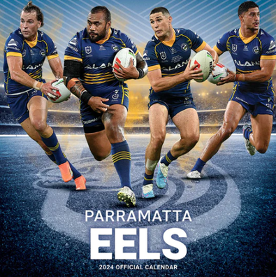 2024 NRL Parramatta Eels Calendar cover