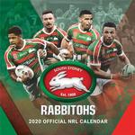 NRL South Sydney Rabbitohs 2020 Calendar