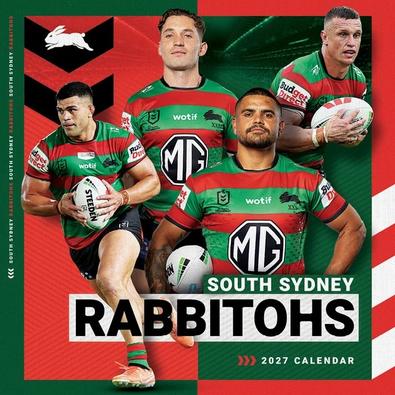 2027 NRL South Sydney Rabbitohs Calendar cover