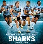 2024 NRL Cronulla Sharks Calendar thumbnail