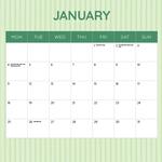 2027 Animal Friends Calendar alternate 2