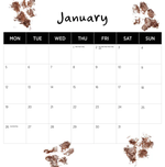2026 Dogs Life Calendar alternate 2
