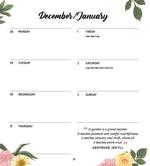 2027 Life is a Garden Diary alternate 1
