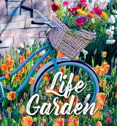 2025 Life is a Garden Diary cover