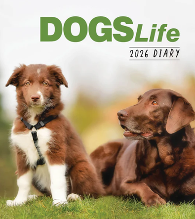 2026 Dogs Life Diary cover
