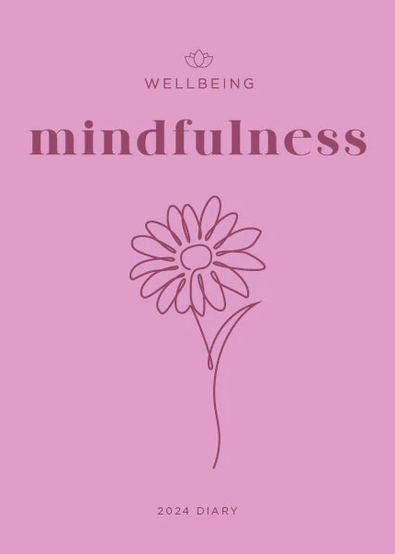2024 Wellbeing Mindfulness Diary cover