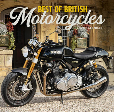 2024 Best of British Motorcycles Calendar cover