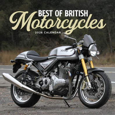 2026 Best of British Motorcycles Calendar cover