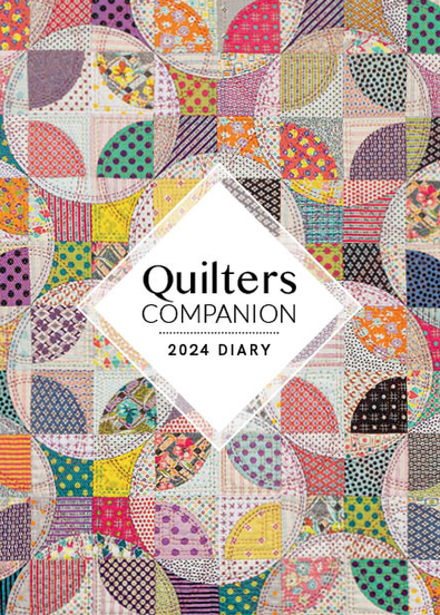 2024 Quilters Companion Diary cover