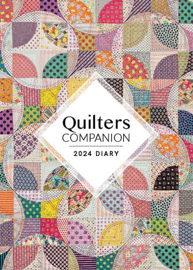 2025 Quilters Companion Diary cover