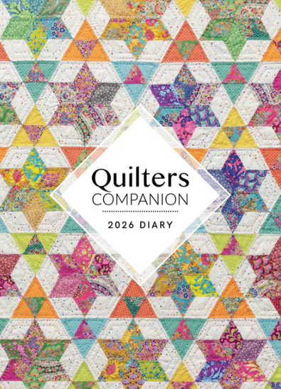 2026 Quilters Companion Diary cover