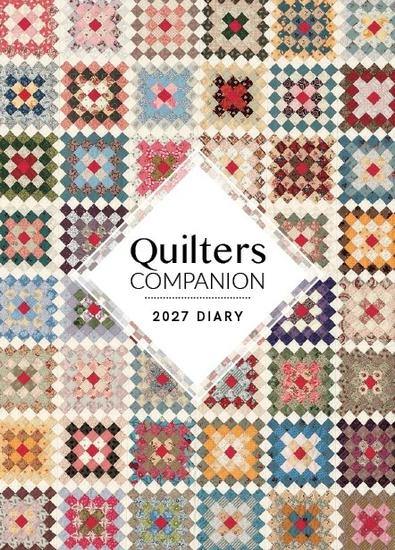 2027 Quilters Companion Diary cover