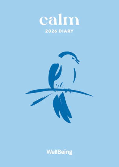 2026 Wellbeing Calm Diary cover