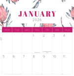 2026 Big Dates Easy to See Australiana Calendar alternate 1