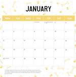 2026 Border Collies Calendar alternate 2