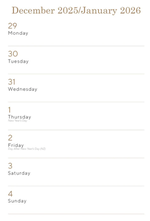 2026 Australian Country Gardens Diary alternate 2