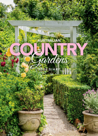 2026 Australian Country Gardens Diary cover