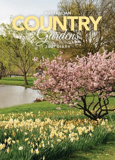 2027 Australian Country Gardens Diary cover