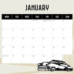 2026 Classic Cars Calendar alternate 2