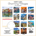 2024 Europe's Most Charming Villages Calendar alternate 3