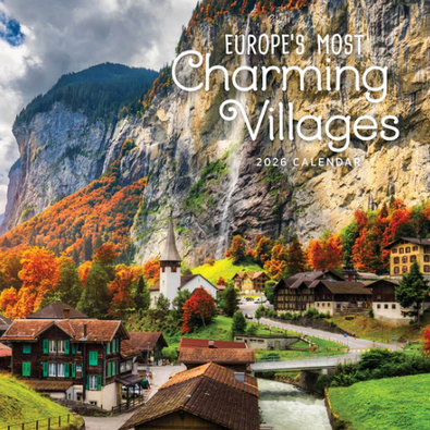 2026 Europe's Most Charming Villages Calendar cover
