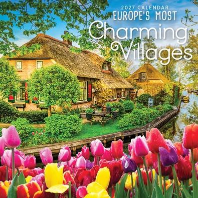 2027 Europe's Most Charming Villages Calendar cover