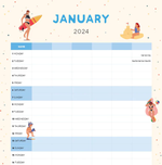 2024 Family Planner Calendar alternate 1