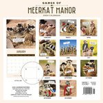 2024 Gangs of Meerkat Manor Calendar alternate 3