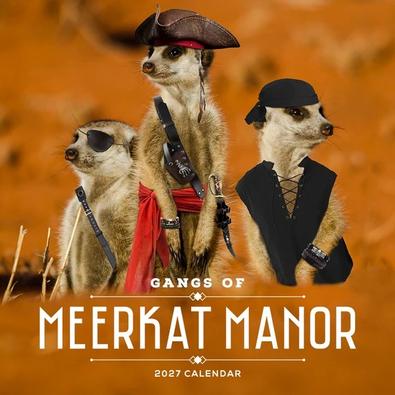 2027 Gangs of Meerkat Manor Calendar cover