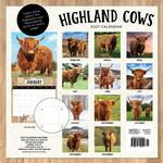 2027 Highland Cows Calendar alternate 3