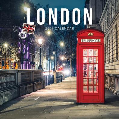 2027 London Calendar cover