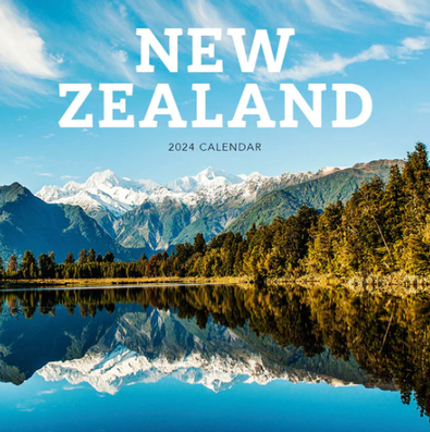 2024 New Zealand Calendar cover