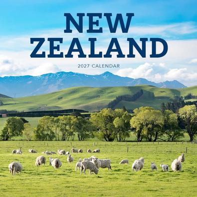 2027 New Zealand Calendar cover