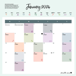 2024 Wellbeing Astrology Calendar alternate 2