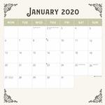 Romantic France 2020 Calendar alternate 1