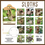 2024 Sloths Calendar alternate 3
