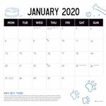 Staffordshie Bull Terriers 2020 Calendar alternate 1