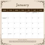 2027 Romantic Italy Calendar alternate 2