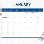 2027 Romantic Greece Calendar alternate 2