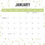 2027 Puppies Calendar alternate 2