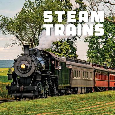 2026 Steam Trains Calendar cover