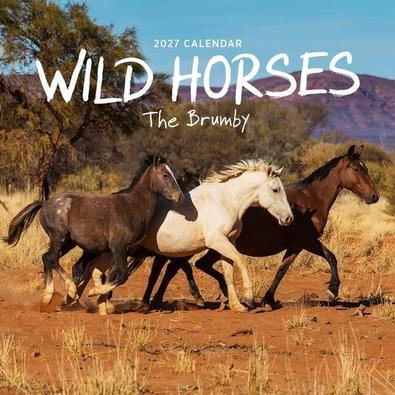 2027 Wild Horses The Brumby Calendar cover