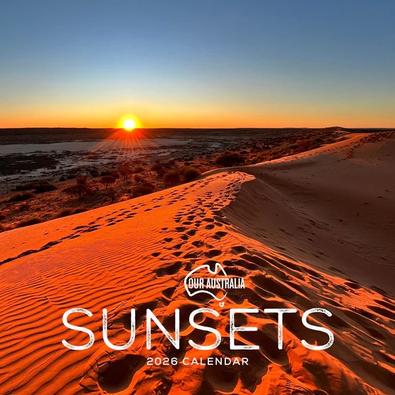 2026 Our Australia Sunsets Calendar cover