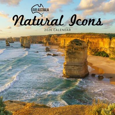 2026 Our Australia Natural Icons Calendar cover