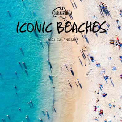 2024 Our Australia Iconic Beaches Calendar cover