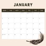 2026 Our Australia Exotic Birds Calendar alternate 2